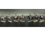 30mm Tradition British Staff Officers Mounted Napoleonic Wars Painted