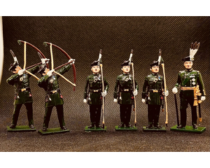 1400 Toy Soldier Set The Royal Company of Archers Painted