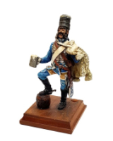 REAL MODELS RMD 1 - Trooper 4th Regiment of Prussian Hussars, The White Hussars 1750's Painted in Matt