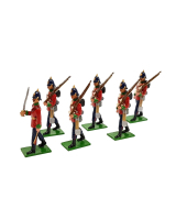 SF49SF Sherwood Foresters 6 piece set Painted