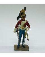 P136 Great Britain 1st Dragoon Guards Trooper Napoleonic Wars - Painted