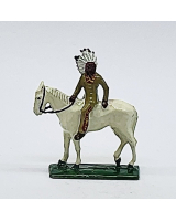 61-S-1 North American Indian Mounted on standing horse 30mm SAE Madeira
