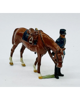 54mm Swedish Cavalry 1895 Trooper Holger Eriksson - 066 - Painted