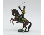 54mm Swedish Cavalry Scanian Dragoon Regiment 1825 Officer Holger Eriksson - 104 - Painted