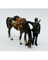 54mm Swedish Cavalry 1895 Trooper Holger Eriksson - 065 - Painted