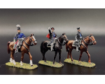 30mm Tradition Prussia Blücher with staff officers Napoleonic Wars Painted