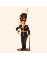 1006 Toy Soldier Set Officer Grenadier Regiment- Svea Life Guard I1 Painted