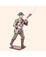 0814 3 Toy Soldier Private advancing steel helmet Kit